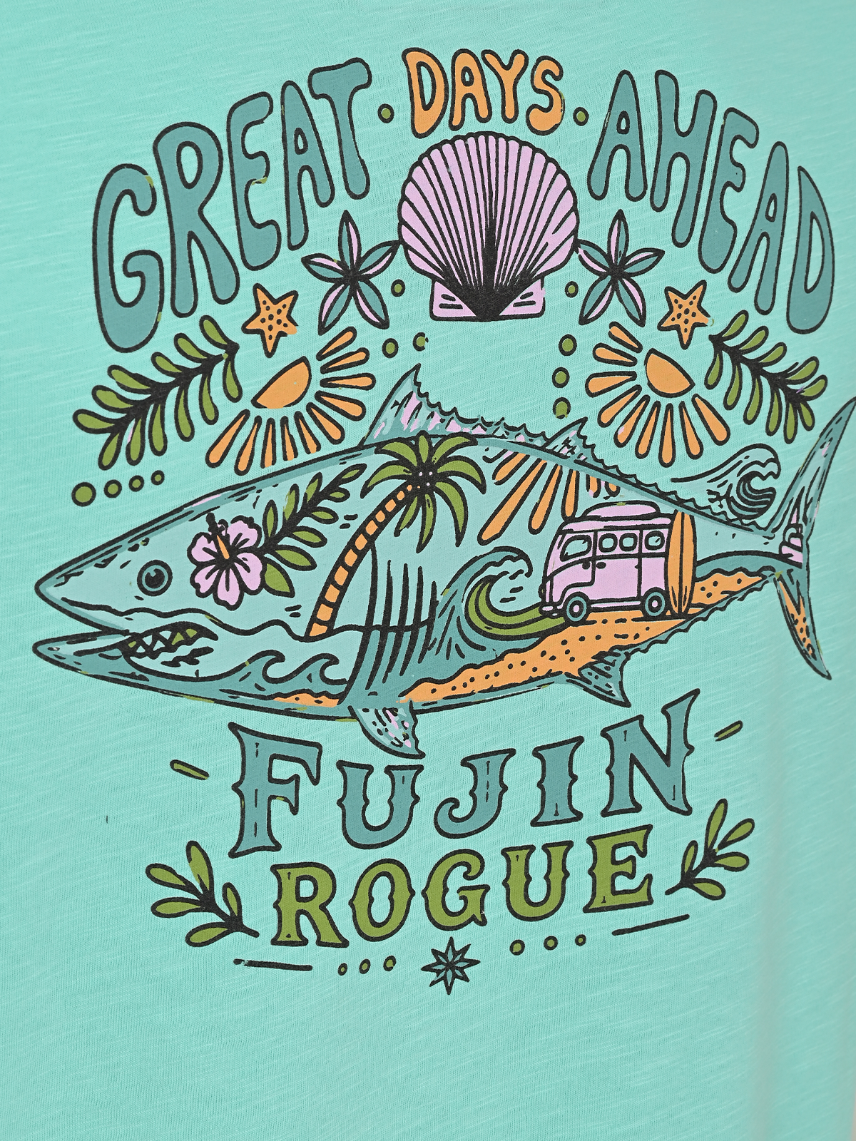 Fujin S26 Hawaii T-Shirt Mint #S