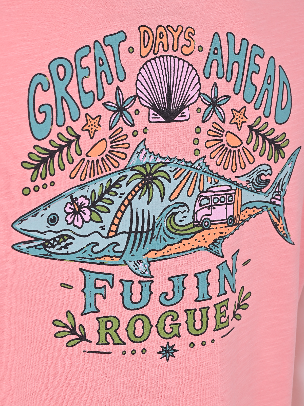 Fujin S26 Hawaii T-Shirt Somon #S