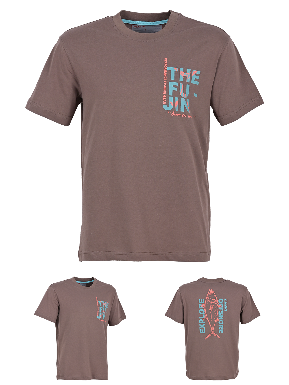 Fujin S26 Offshore T-Shirt Brown #S
