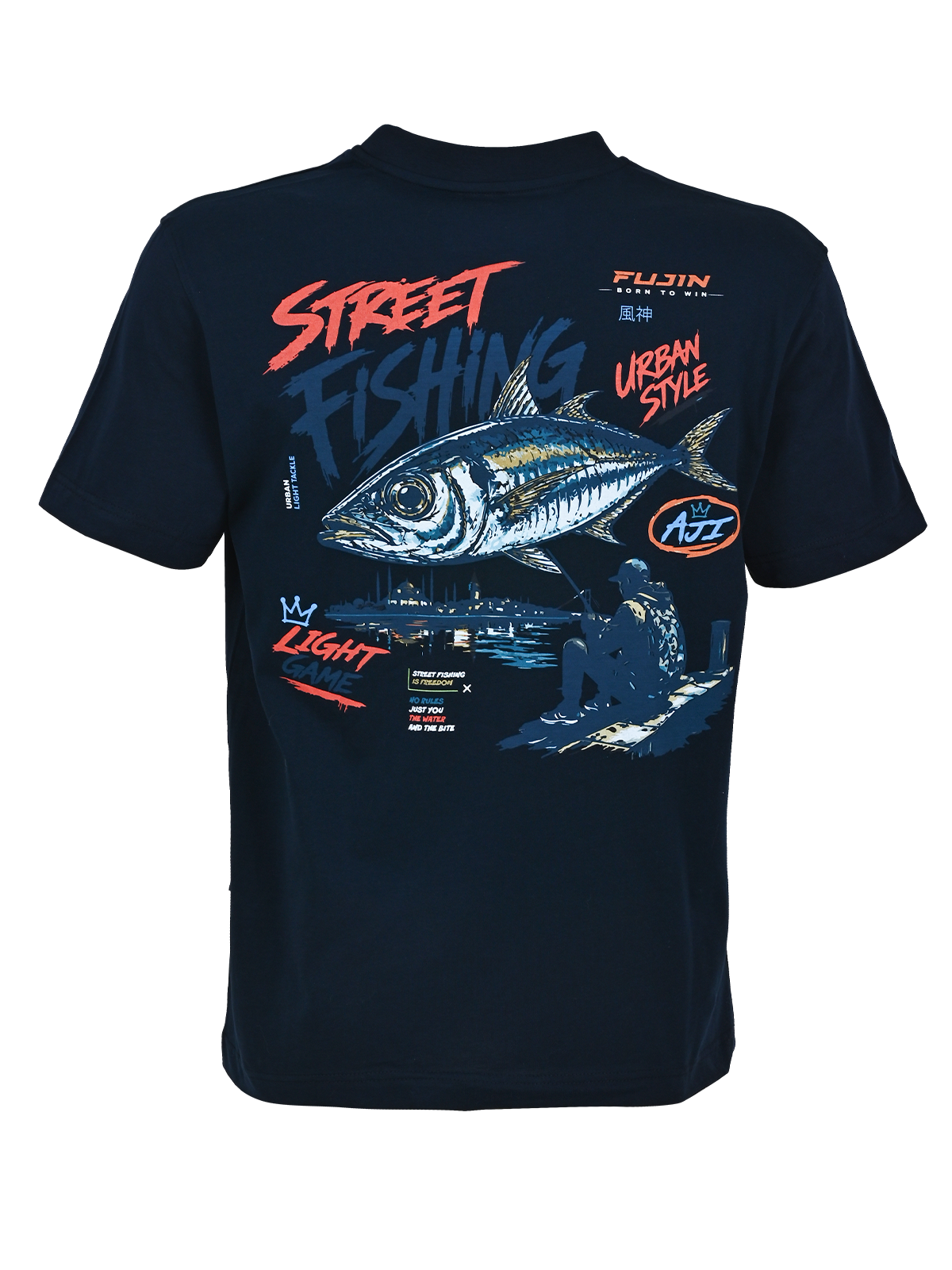 Fujin S26 Street Fishing T-Shirt Dark Navy #S