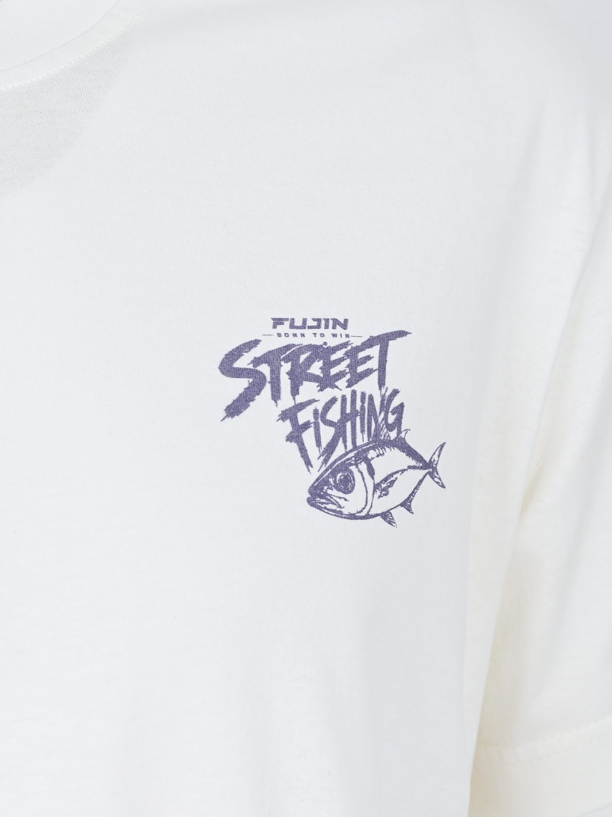 Fujin S26 Street Fishing T-Shirt Ecru #S