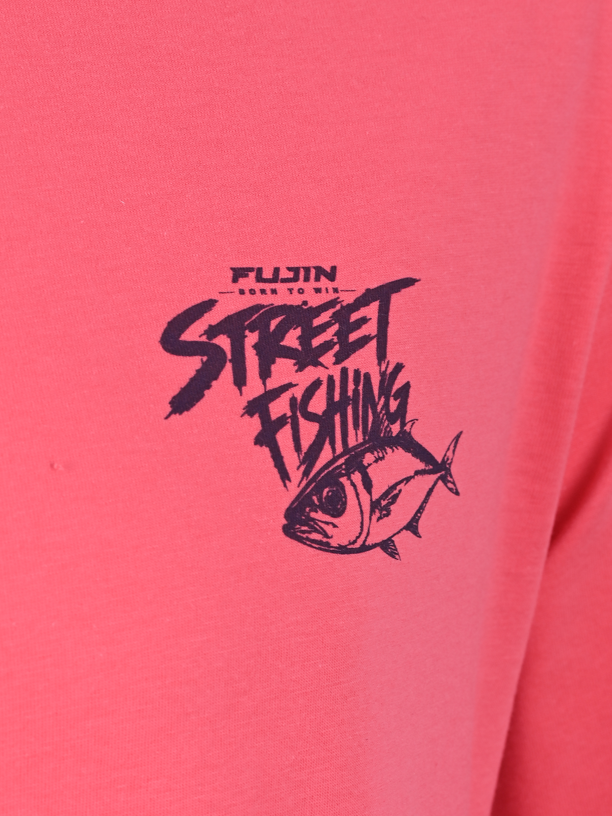 Fujin S26 Street Fishing T-Shirt Scarlet #S