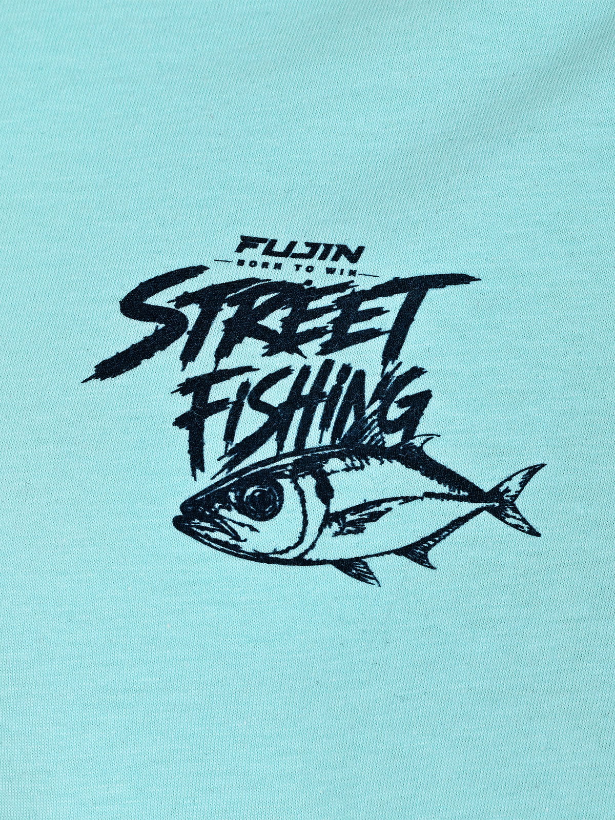 Fujin S26 Street Fishing T-Shirt Turquoise #S