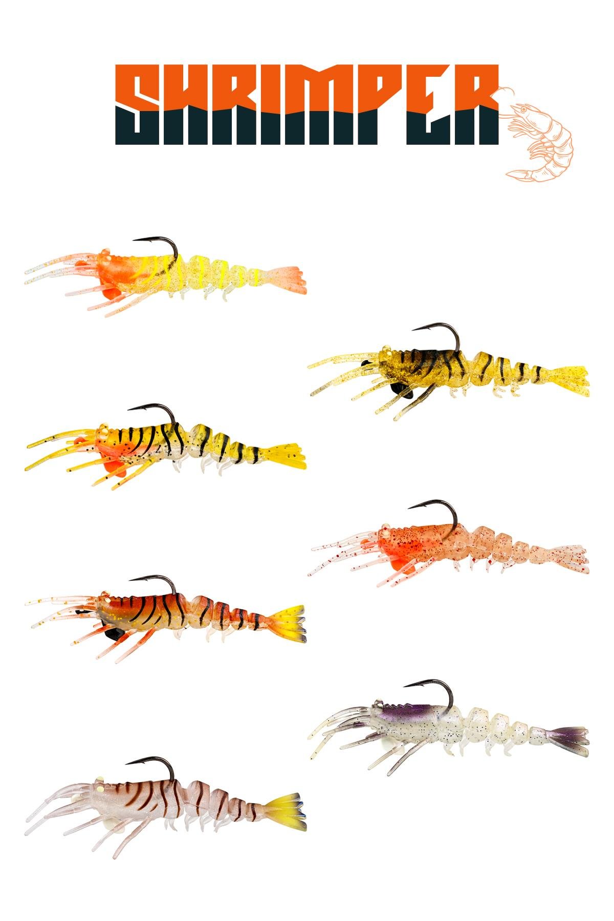 Fujin Shrimper 75mm 3.5gr #F01 Jelly