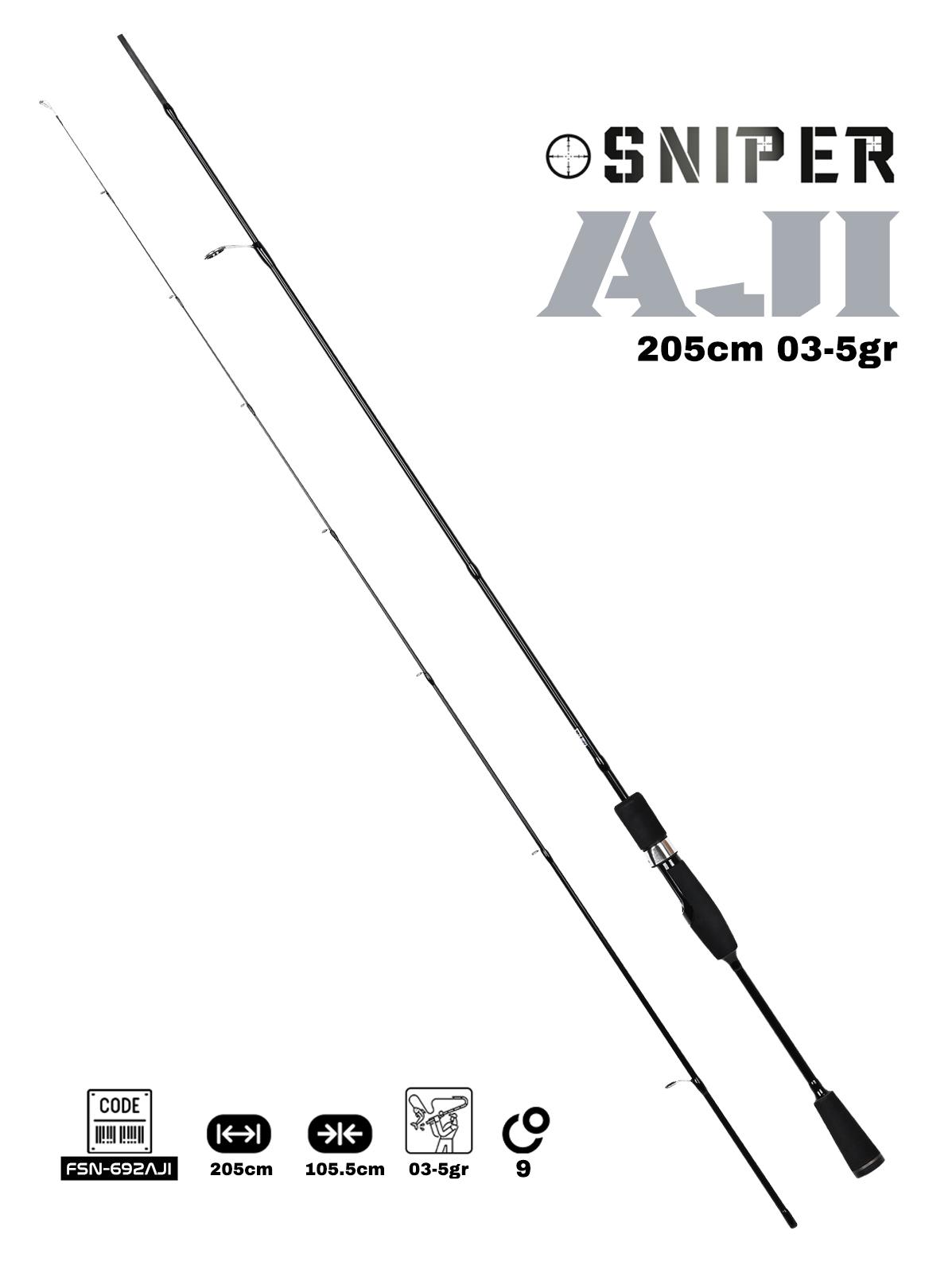 Fujin Sniper 205cm 03-5gr LRF Kamışı