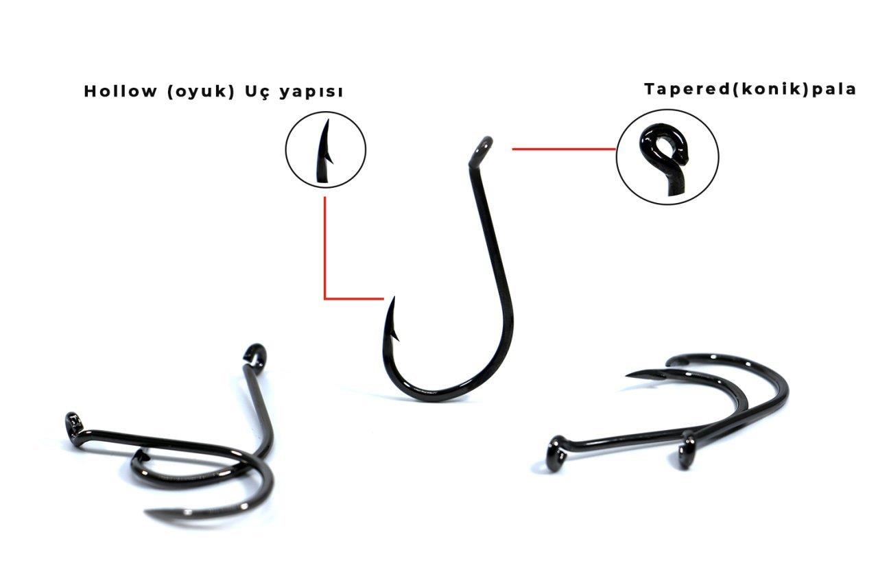 Fujin SSW Delikli Kaynaklı Çapraz  Octopus Kancası