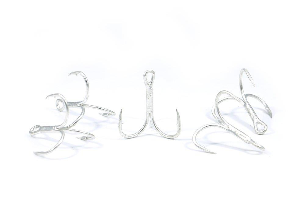 Fujin ST41 Üçlü Maket Balık İğnesi Nickel