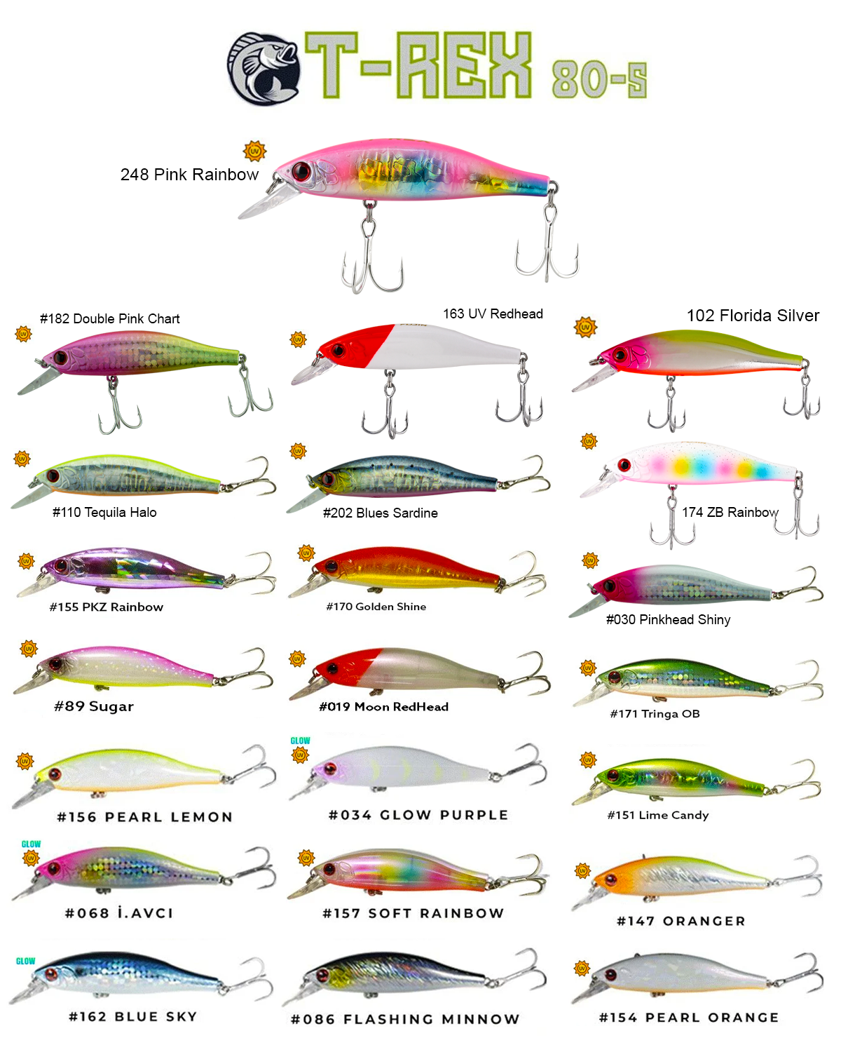 Fujin T-Rex 80S 11gr 80mm Maket Balık