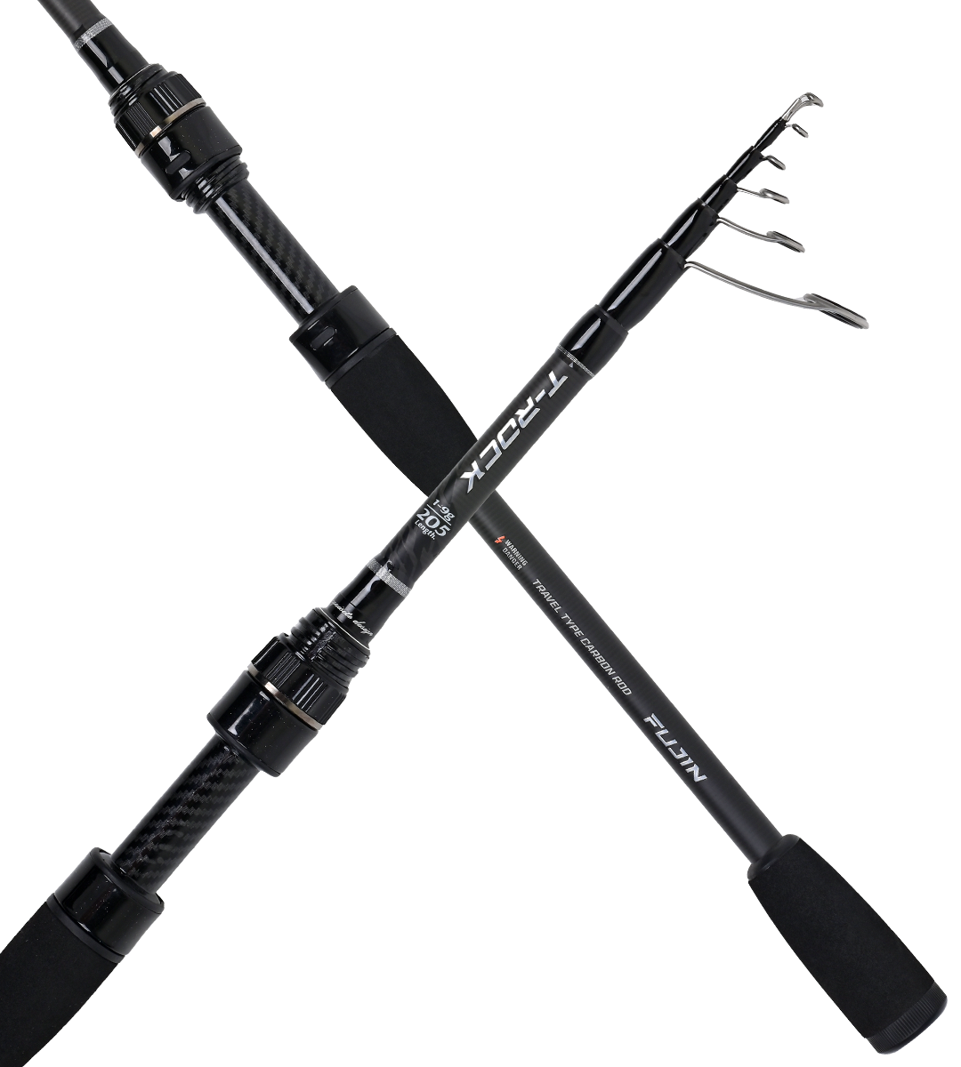 Fujin T-Rock 205cm 1-9gr Teleskopik LRF Kamışı
