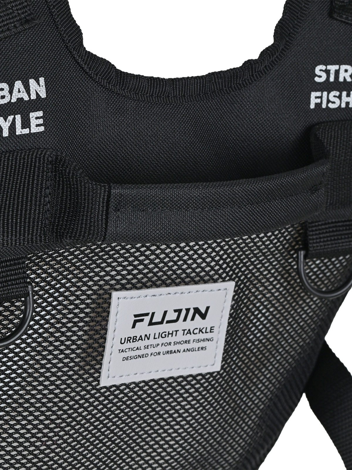 Fujin Tactical Vest Black Balıkçı Çantası