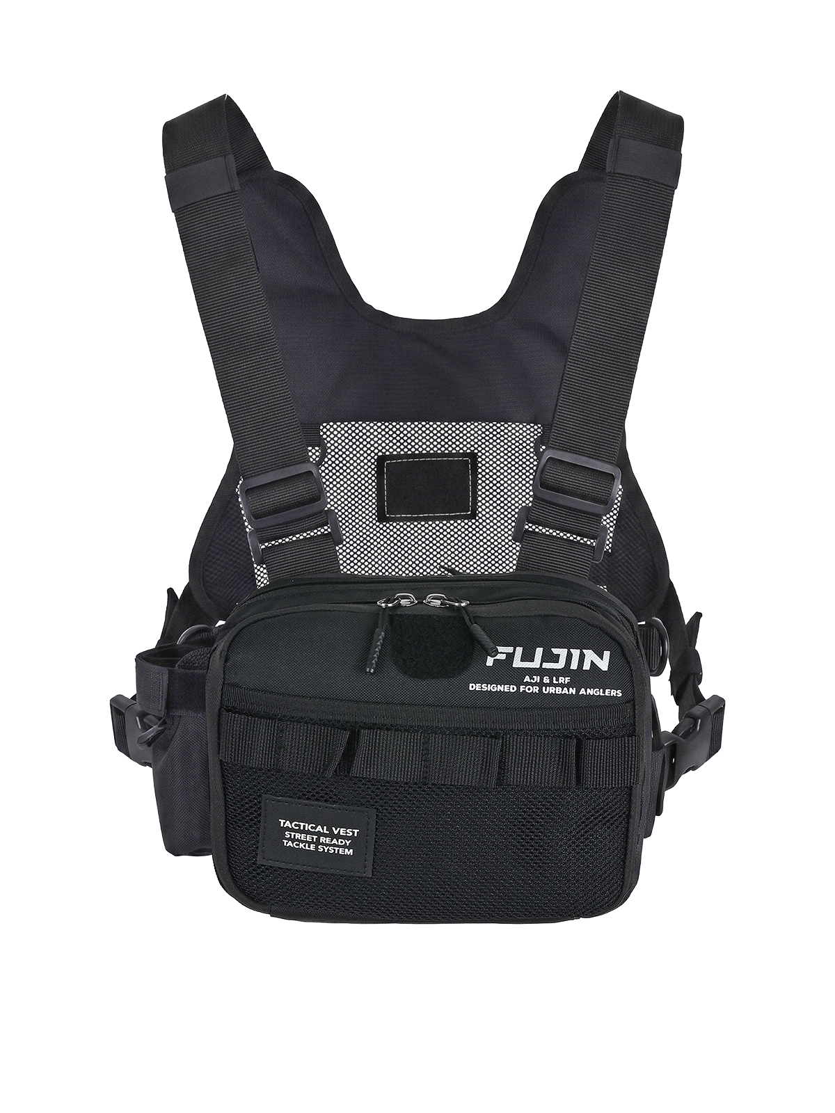 Fujin Tactical Vest Black Balıkçı Çantası