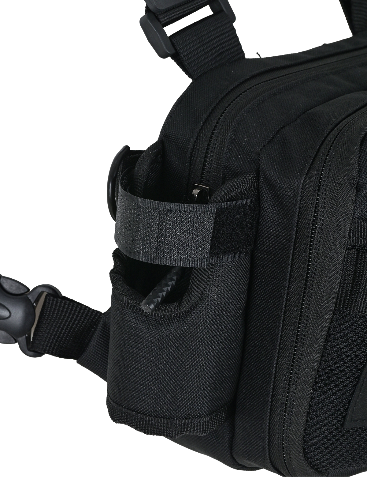 Fujin Tactical Vest Black Balıkçı Çantası