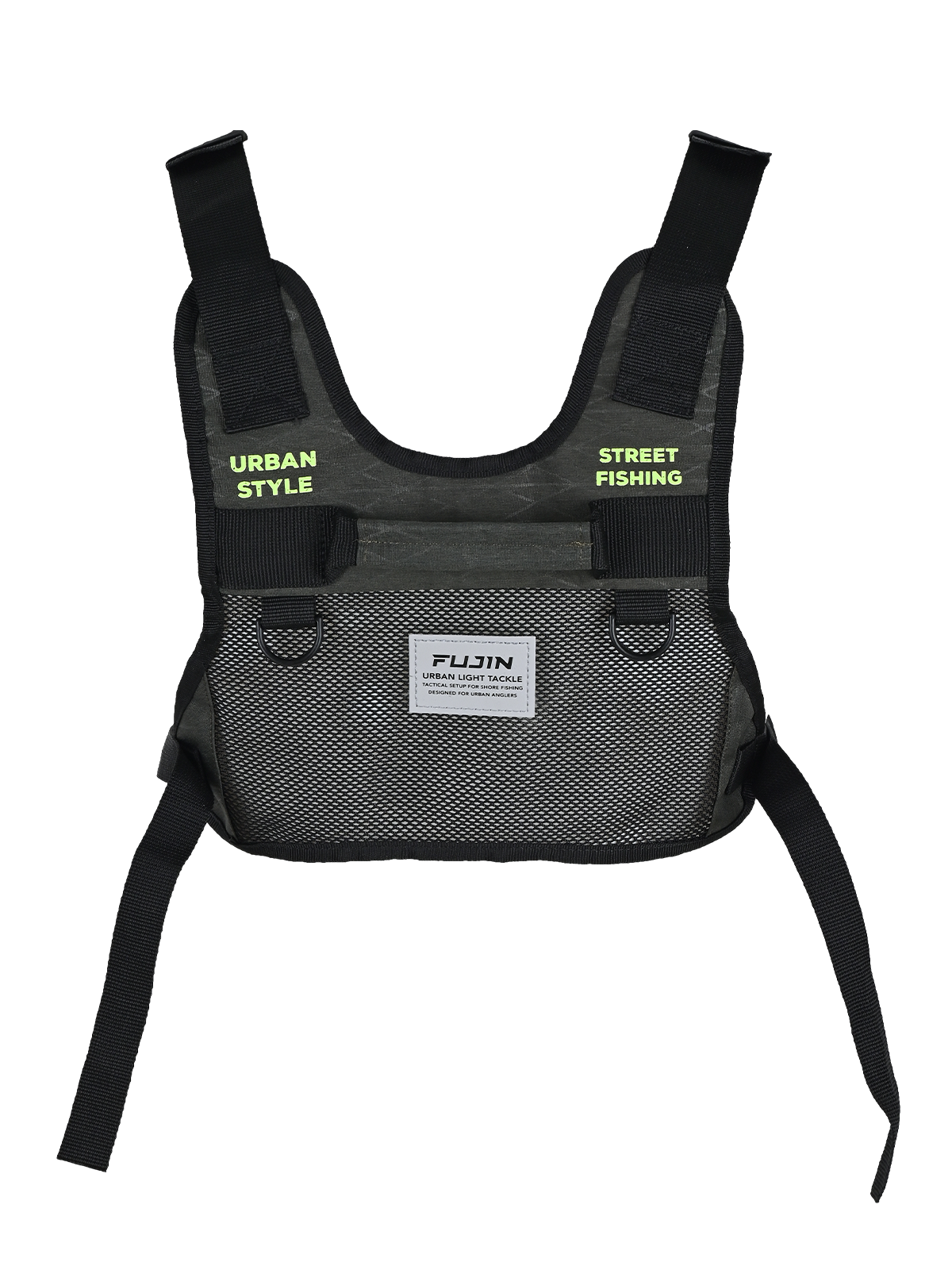 Fujin Tactical Vest Khaki Balıkçı Çantası