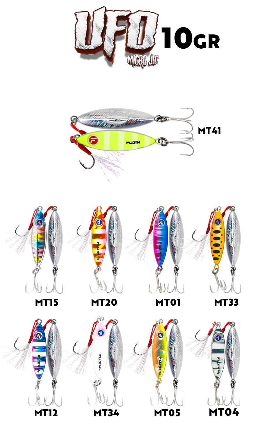 Fujin UFO Micro Jig 10gr MT01 Blue Pink