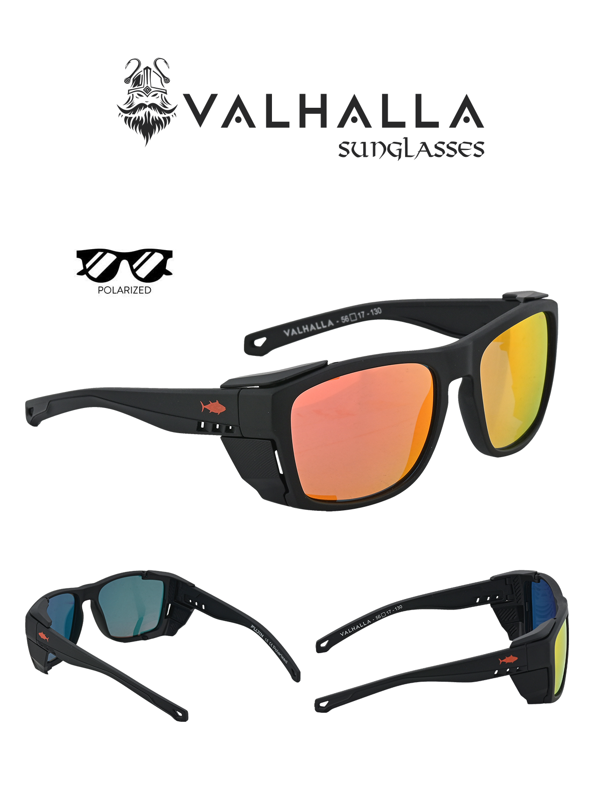 Fujin Valhalla Güneş Gözlüğü Black Orange
