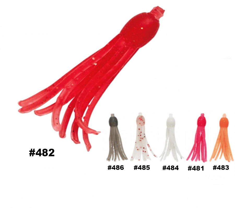 Nikko Octopus 38mm Silikon Yem