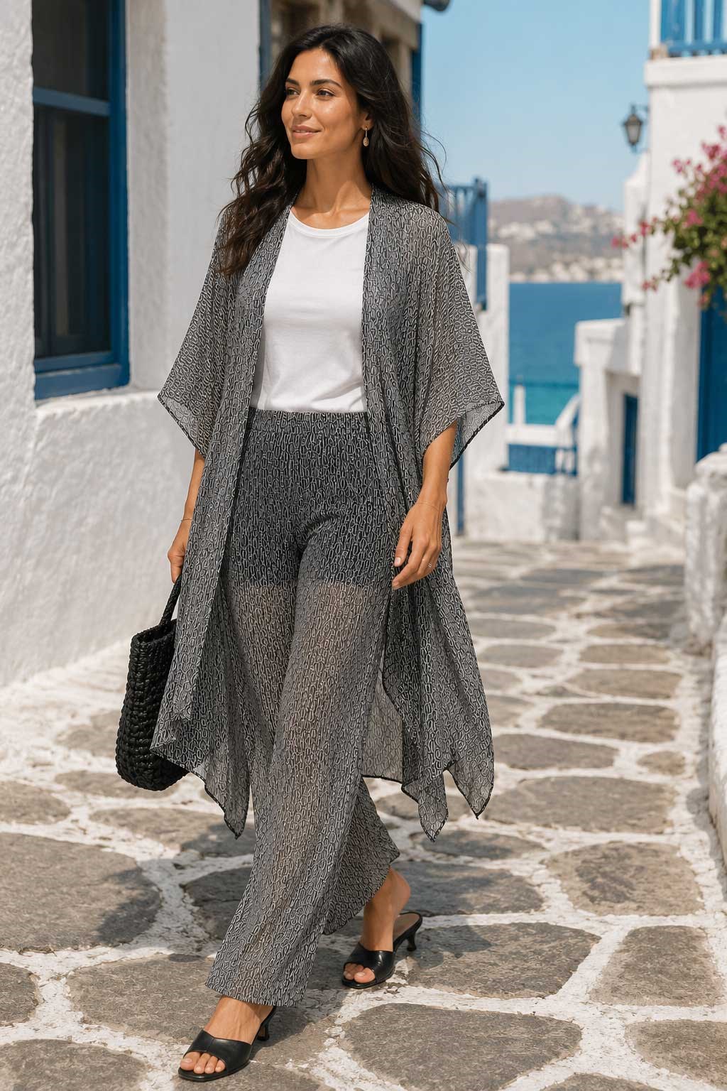 Desenli Dantel Pantolon