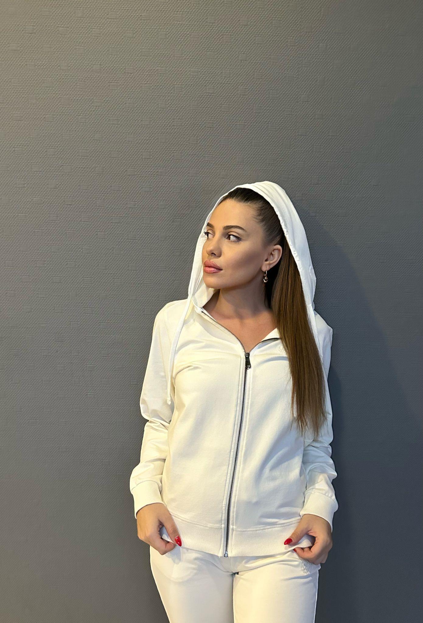 Krem Eşofman Takım