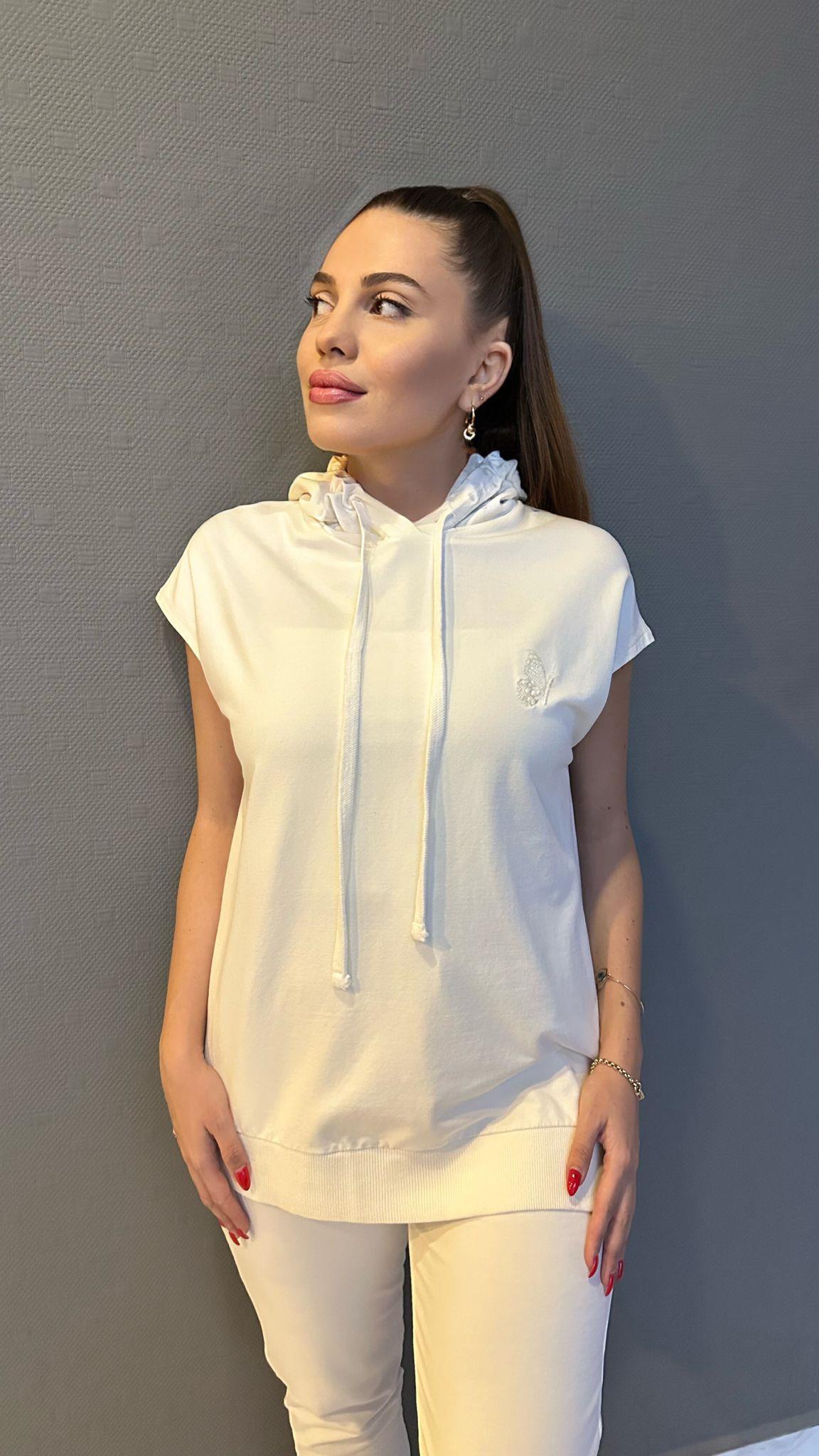 Krem Eşofman Takım