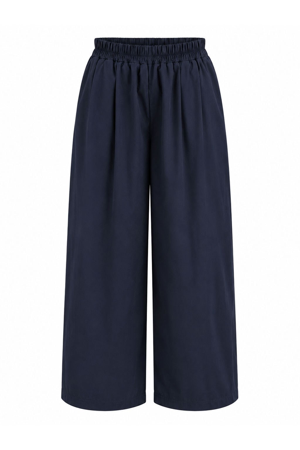 Lacivert Paraşüt Kumaş İnce Pantalon