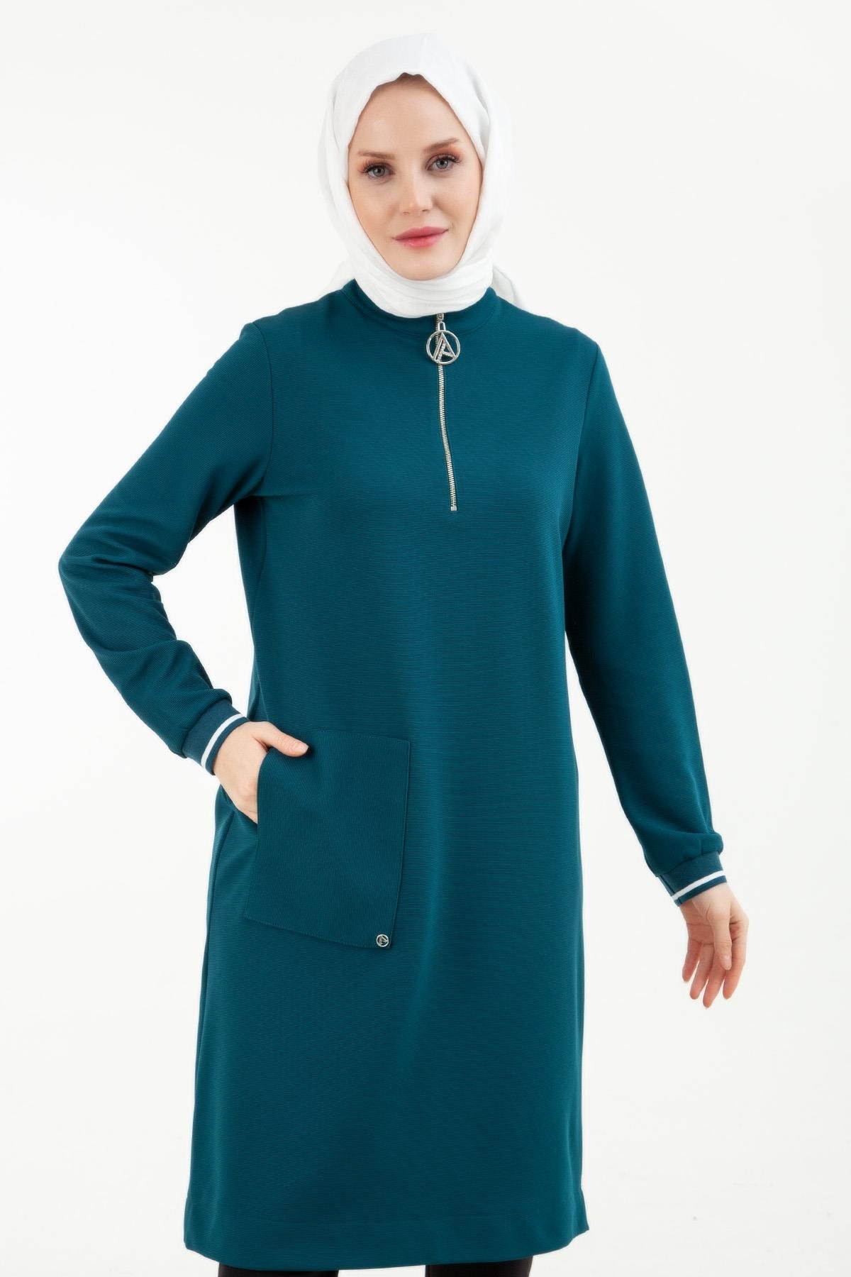 Armine Trend Tunik Petrol 23KT439