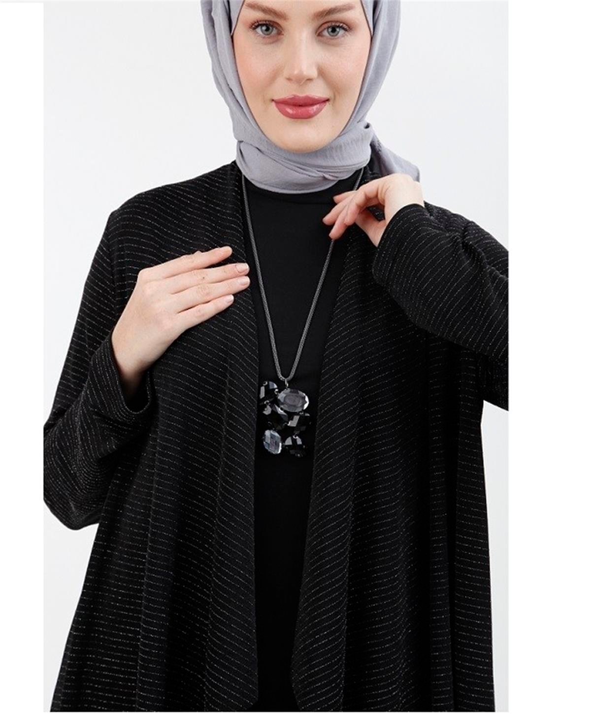 22KT616 Armine Bayan Takım Siyah