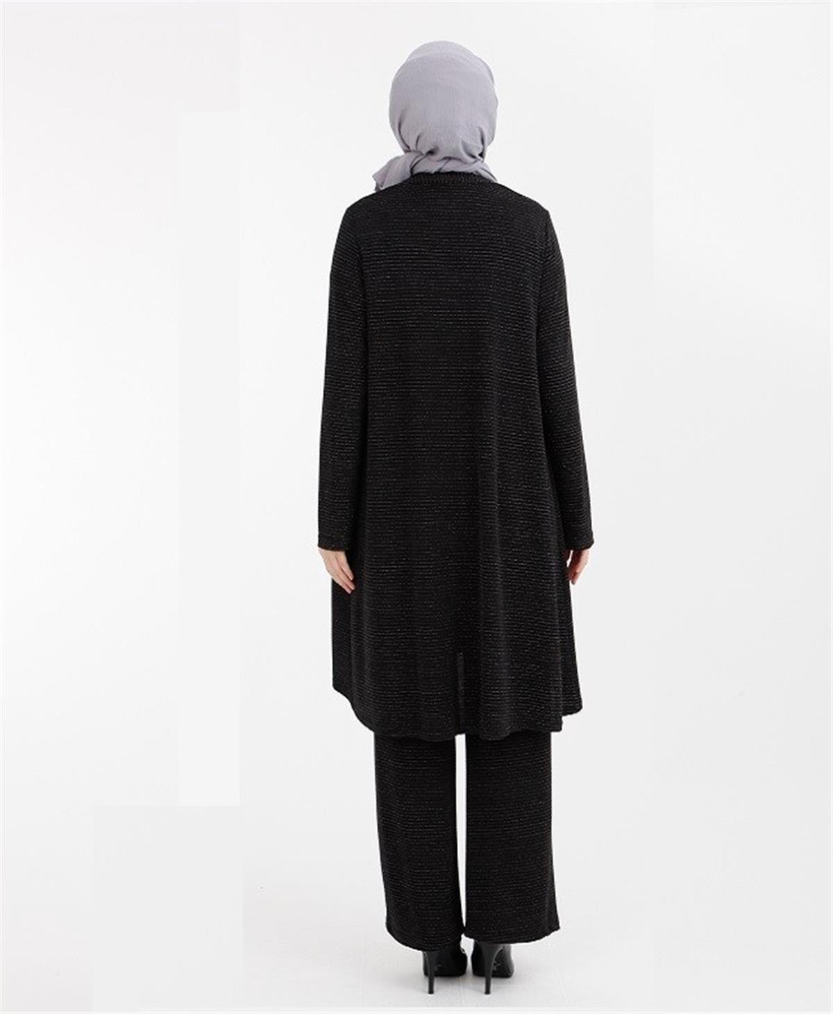 22KT616 Armine Bayan Takım Siyah