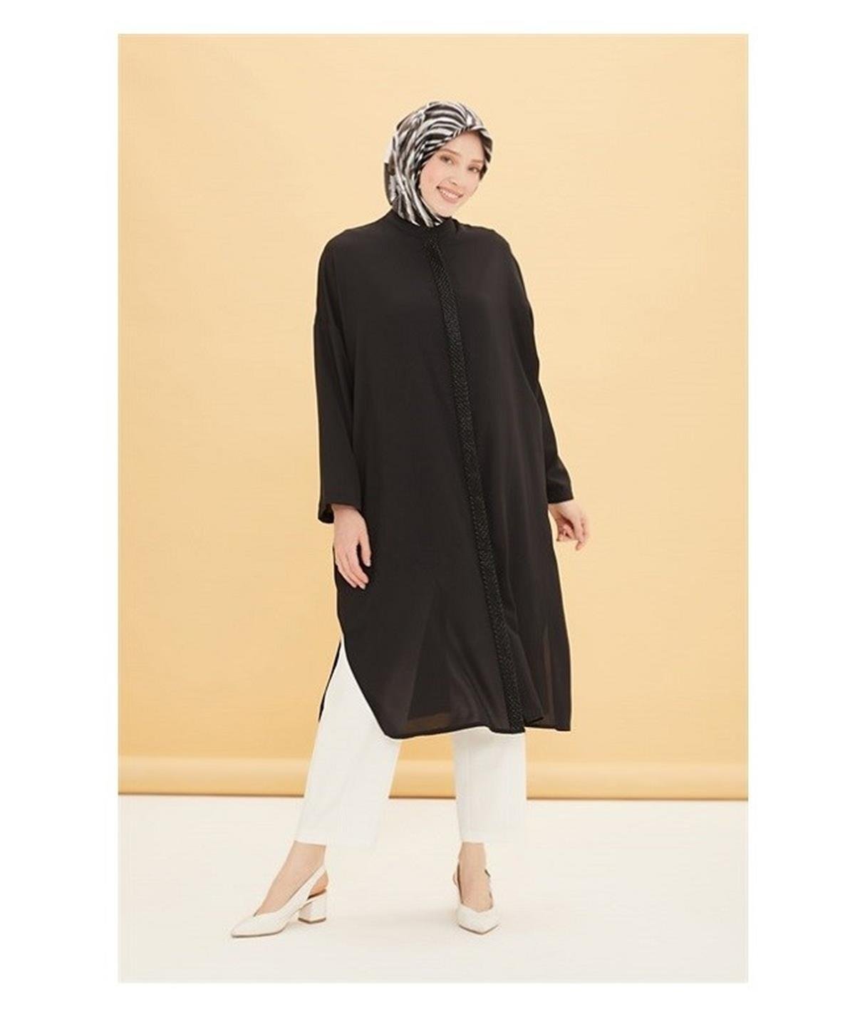 22Y4901 Armine Giy-Çık Morcivet Siyah