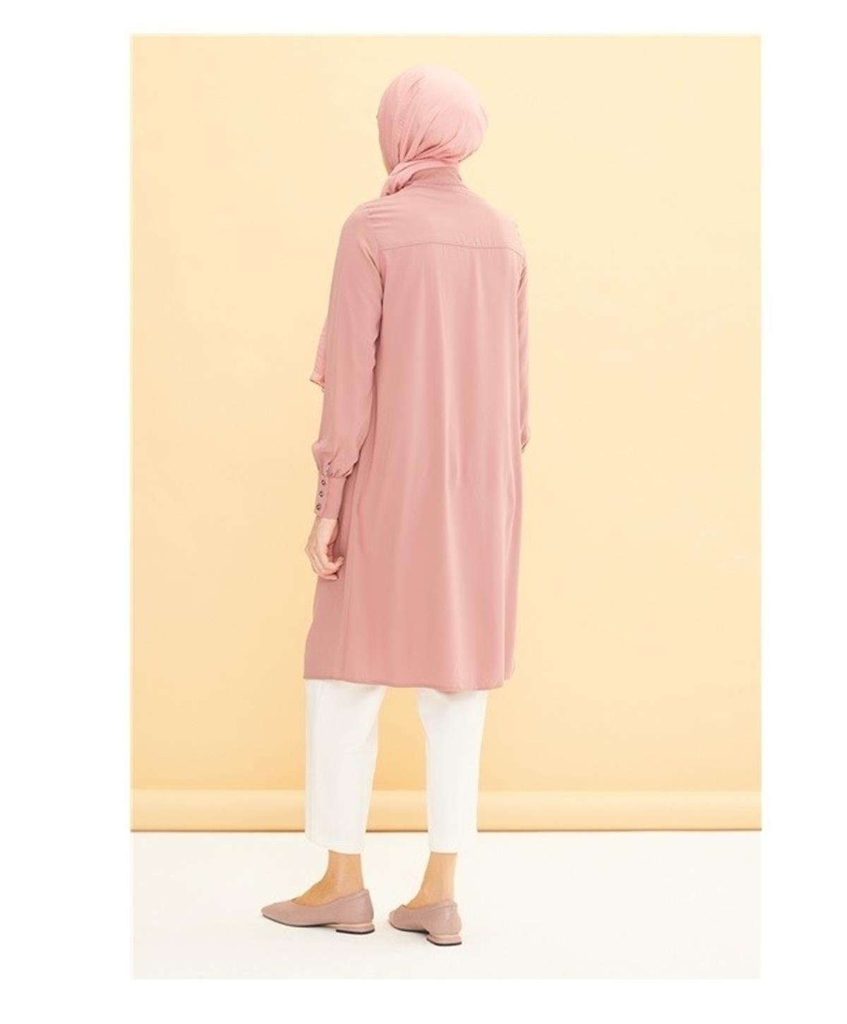 22YT468-1 Armine Trend Tunik Gül