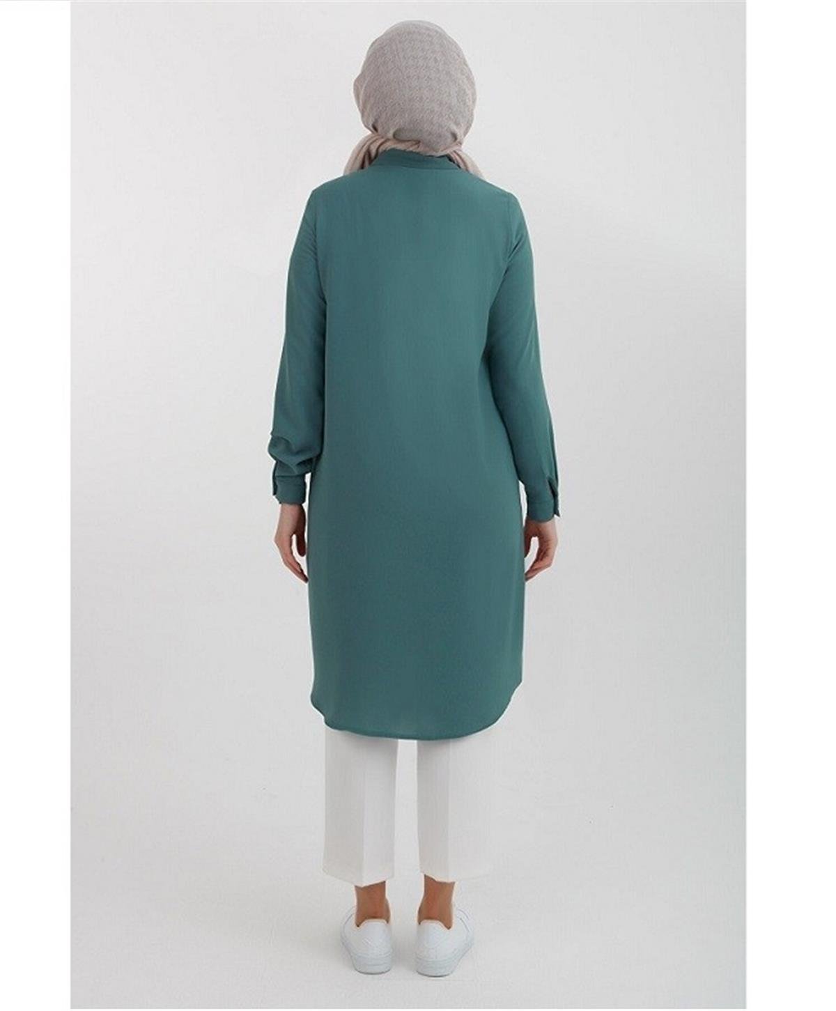 22YT490 Armine Yusufçuk Tunik Mint