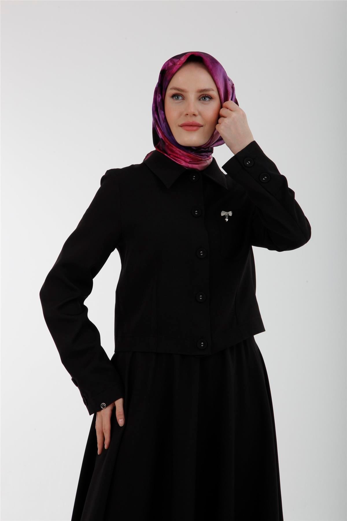 23YT609 Armine Trend Takım Siyah