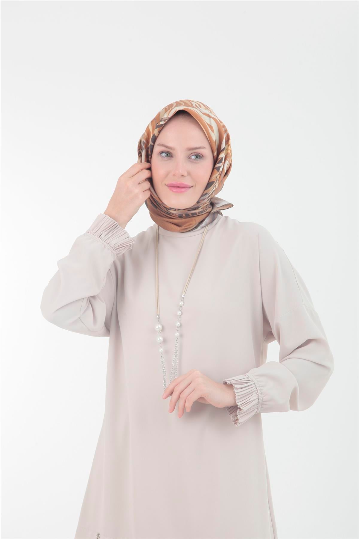 23YT612 Armine Trend Takım Bej