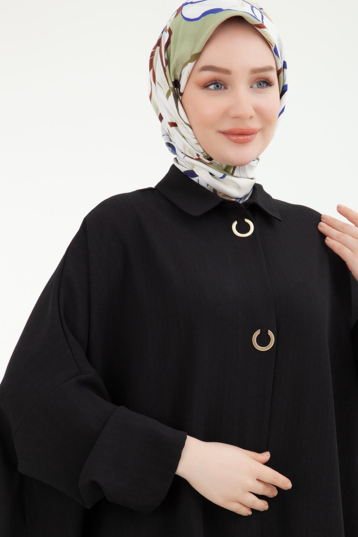 Armine TREND Metal Çıtçıtlı Giy Çık Siyah 24YT512