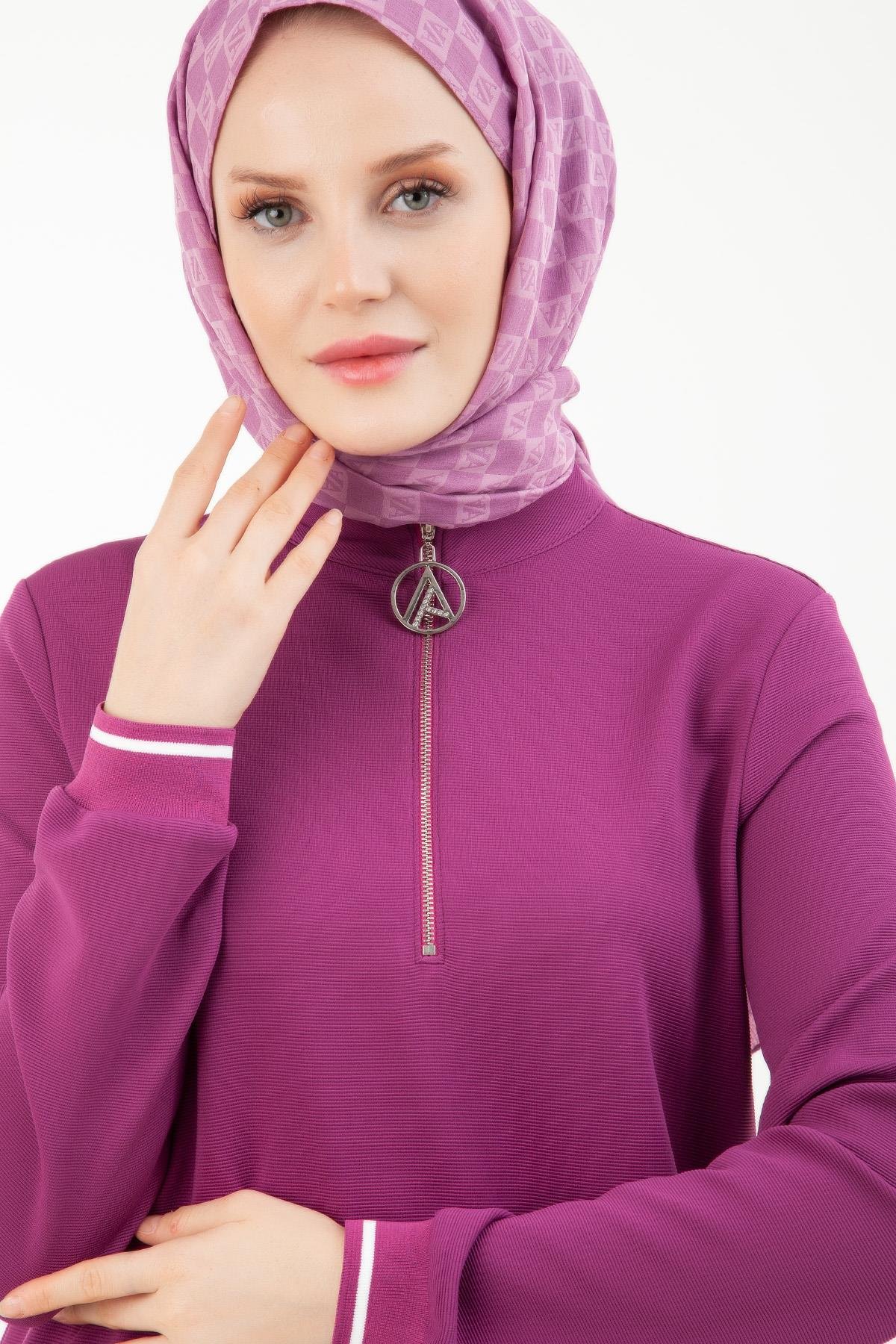 Armine Trend Tunik Erguvan 23KT439 23YT440