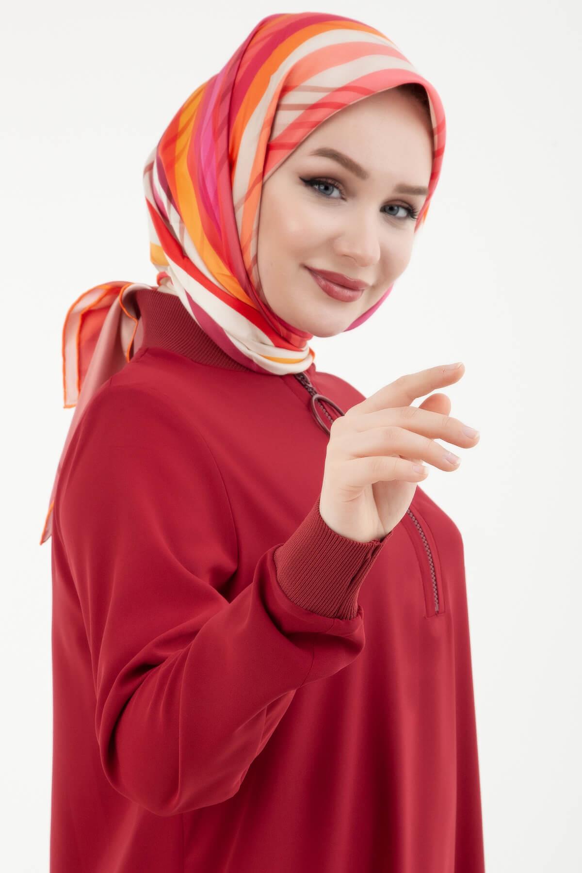Armine TREND Halkalı Tunik Yaz Sezonu 24YT436 Bordo