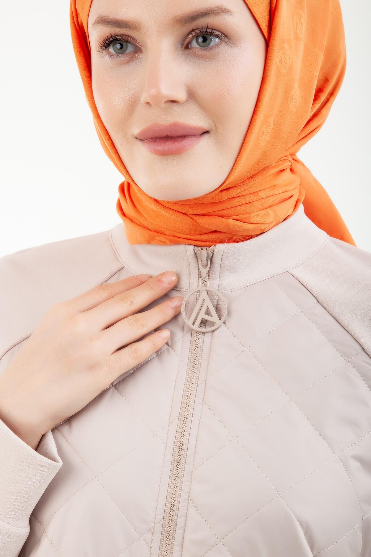 Armine TREND Önü Kapitone Bayan Giy Çık Bej 24YT501