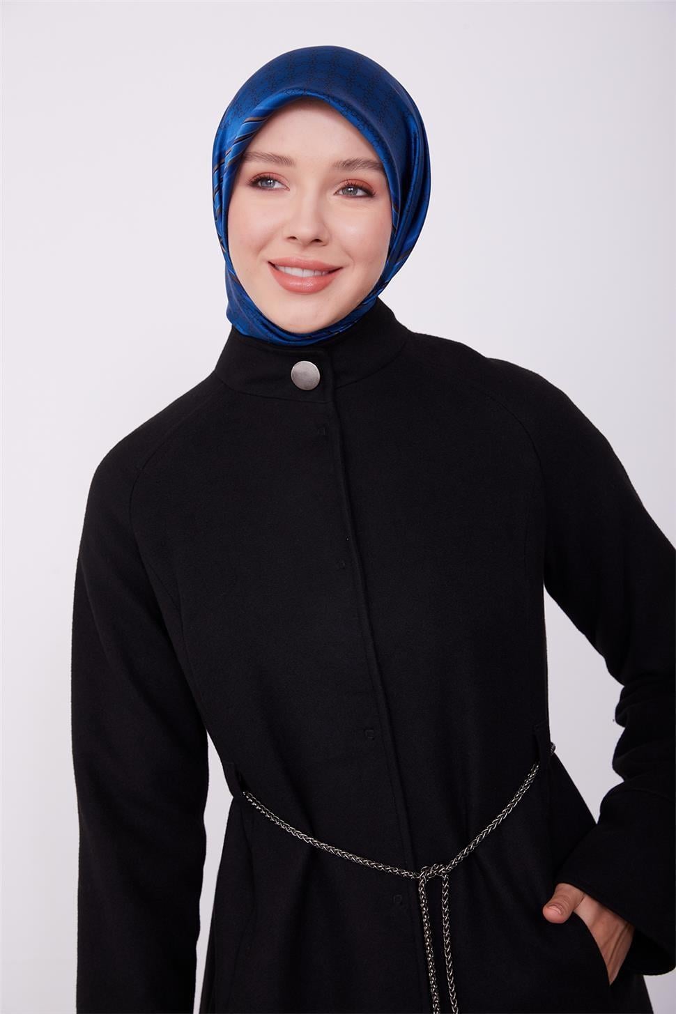 Armine Manto 23K8710 Siyah