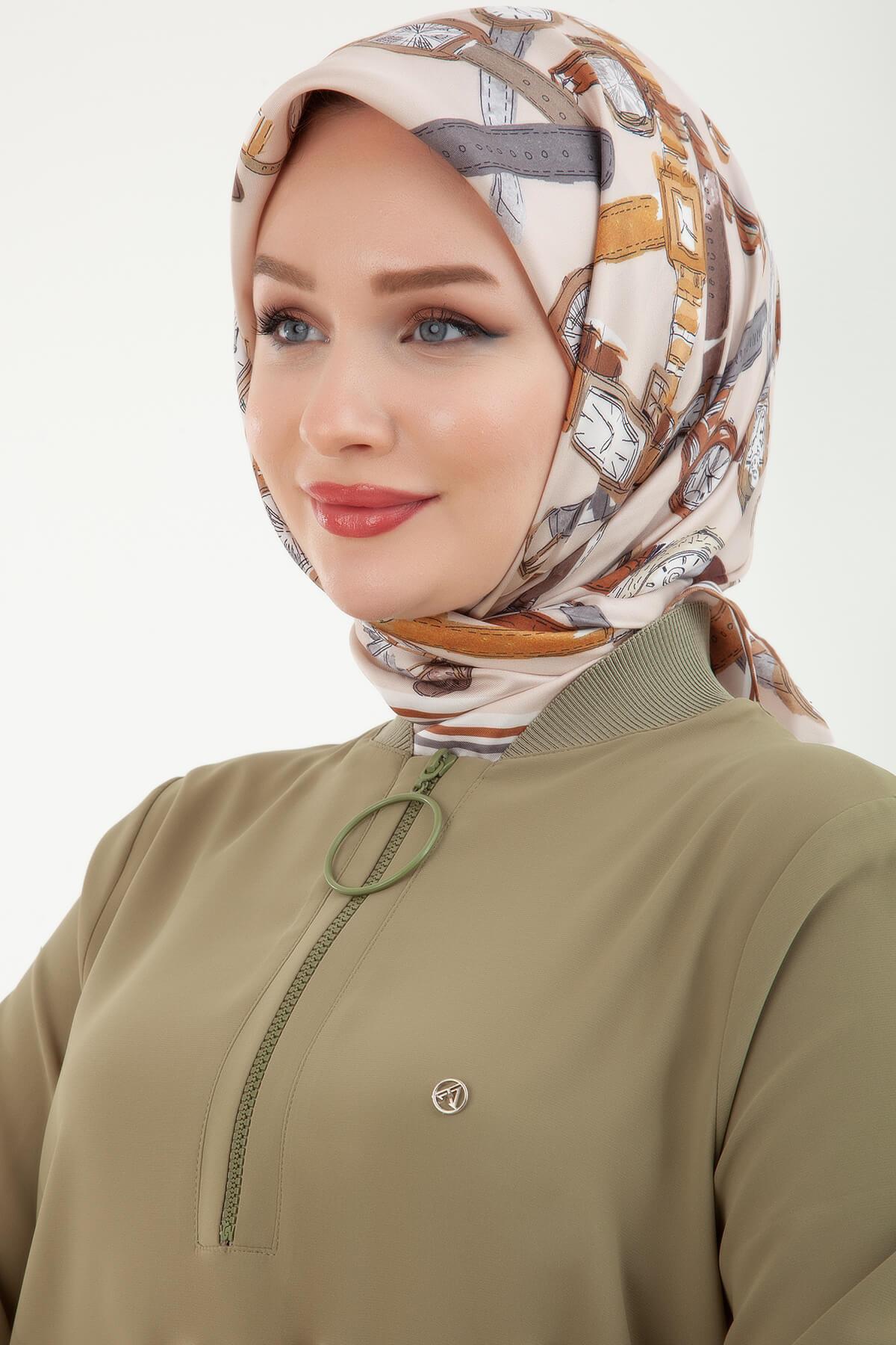 Armine TREND Halkalı Tunik Yaz Sezonu 24YT436 Açık Haki