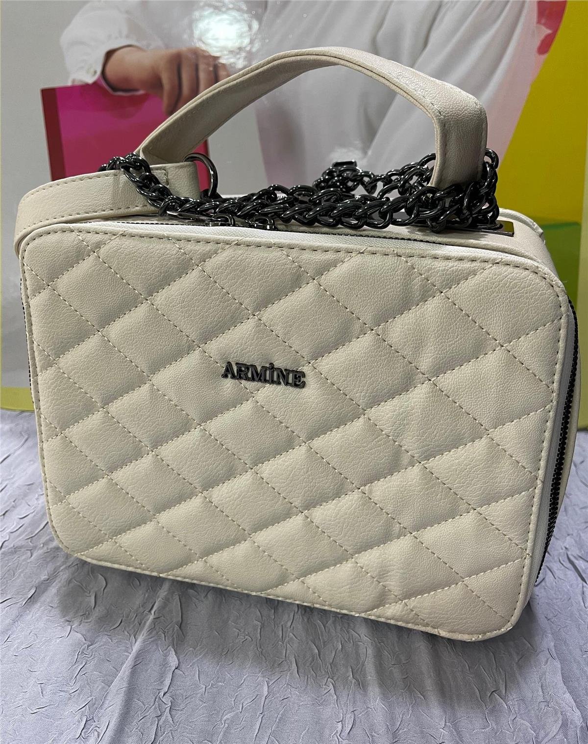 Armine 122 Bayan Çanta Krem