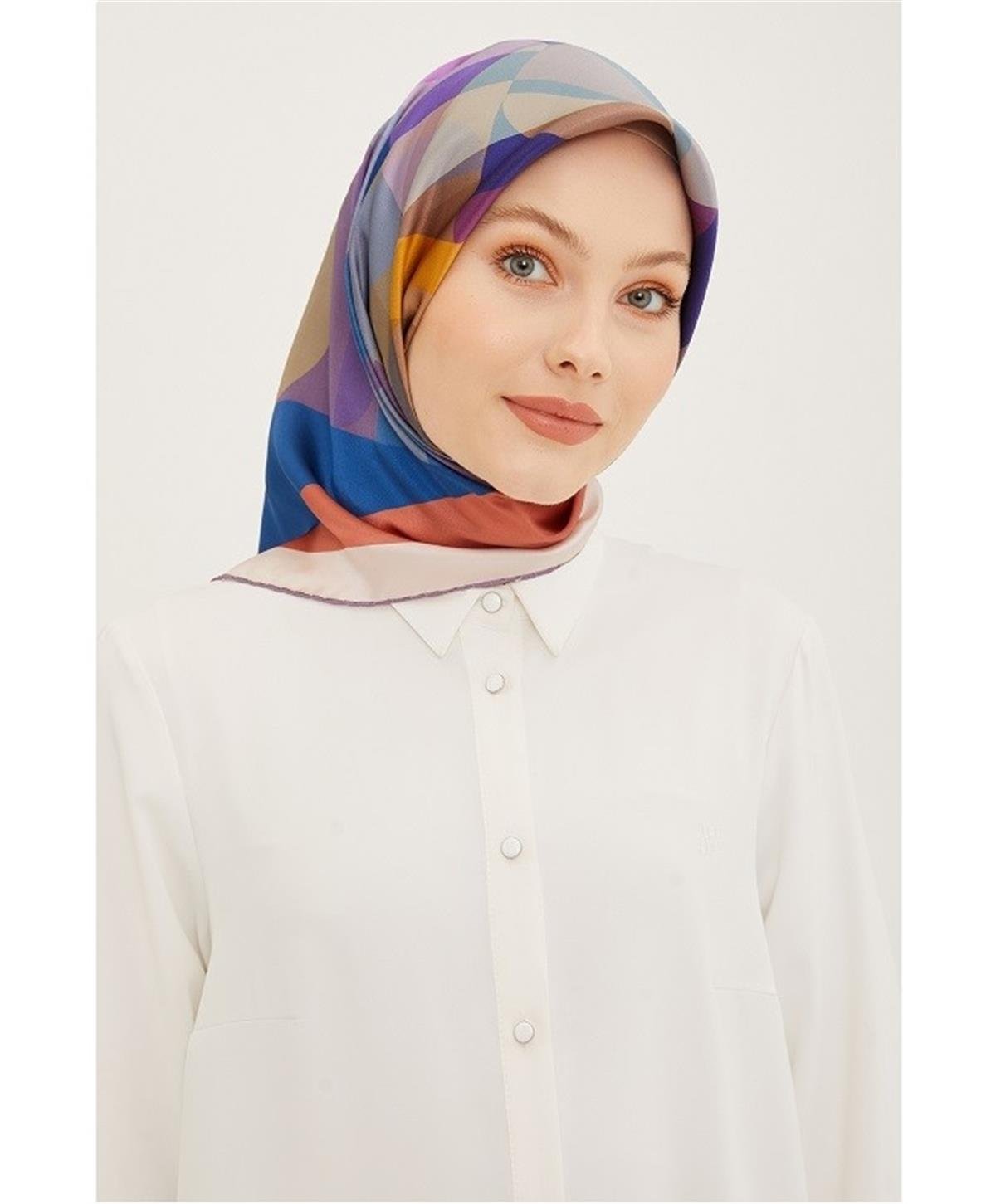 Armine 2023 İlkbahar-Yaz Sura İpek Eşarp 23YA8901 34