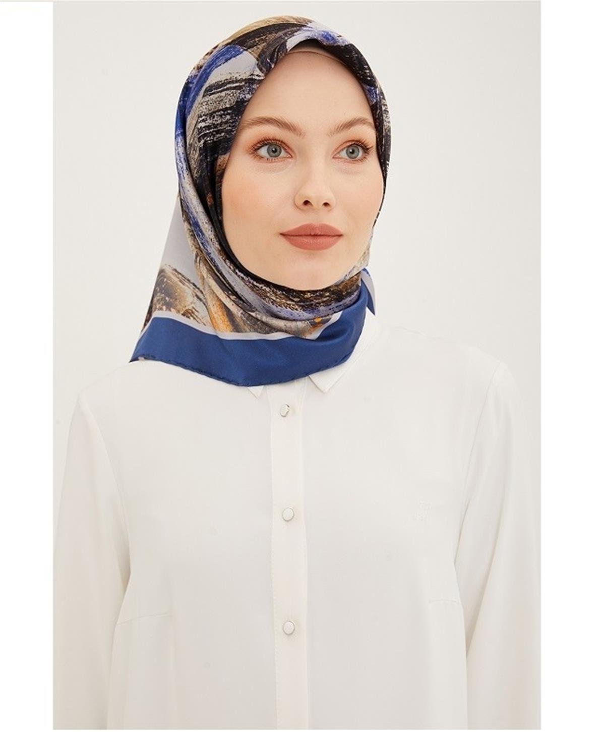 Armine 2023 İlkbahar-Yaz Sura İpek Eşarp 23YA8932 55
