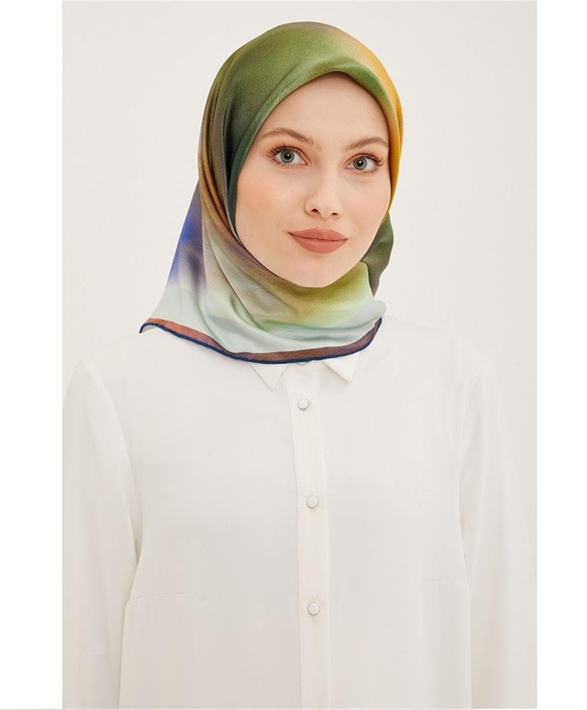 Armine 2023 İlkbahar Yaz Sura İpek Eşarp 23YA8927 42
