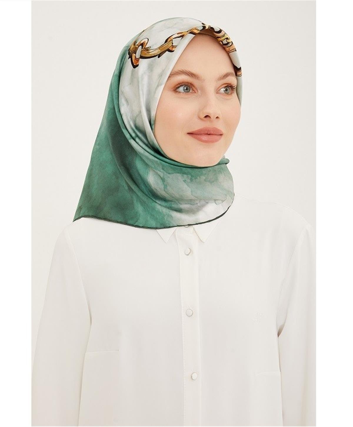Armine 2023 İlkbahar Yaz Sura İpek Eşarp 23YA8920 38