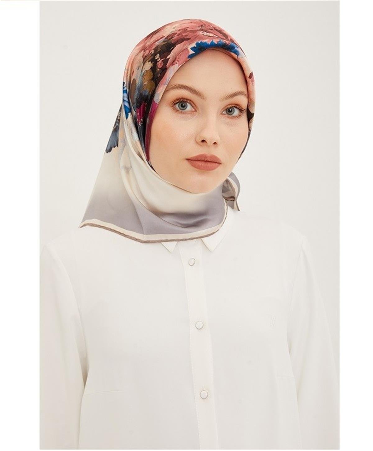 Armine 2023 İlkbahar Yaz Sura İpek Eşarp 23YA8949 8
