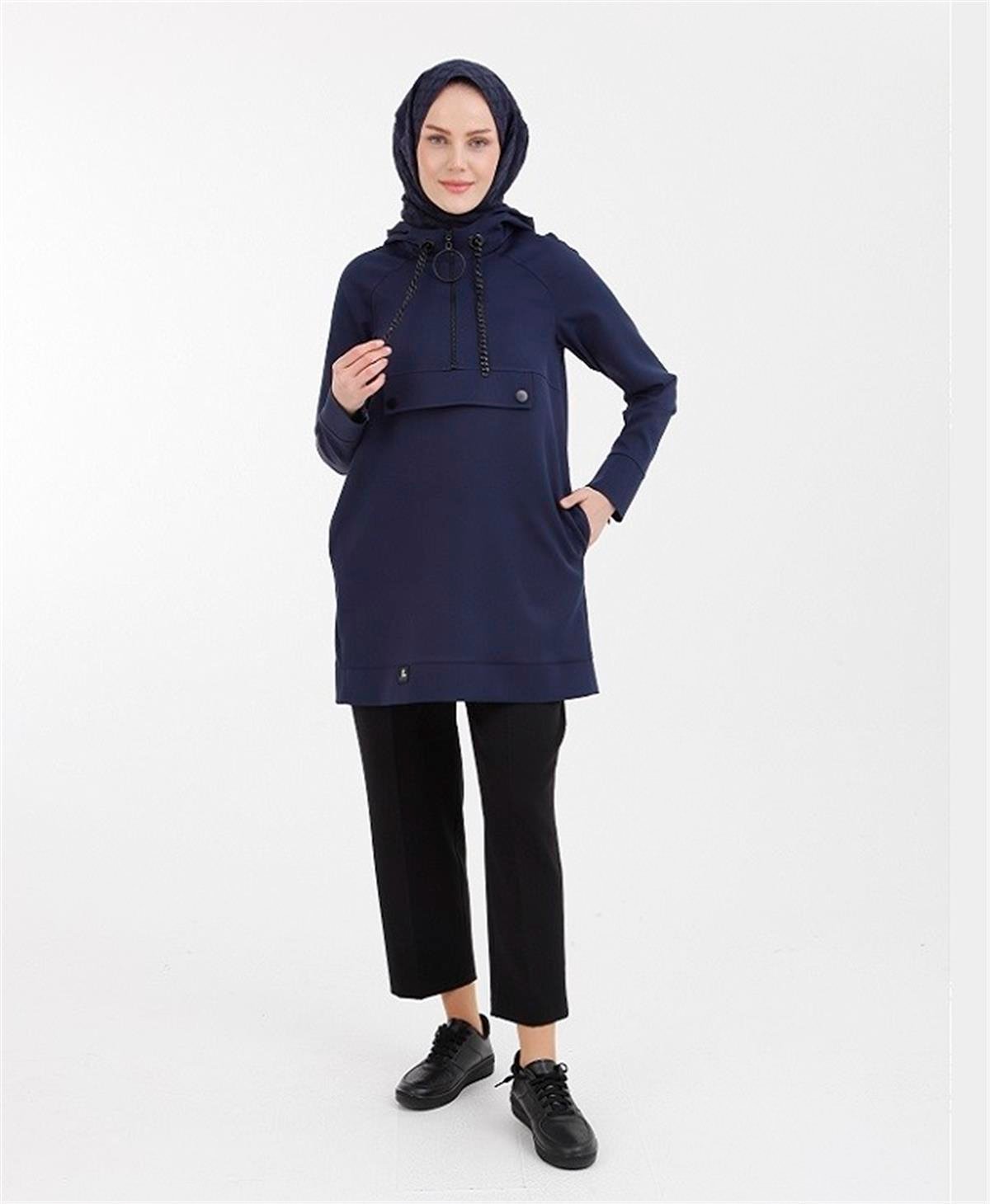 Armine 22KT436 Trend Tunik Lacivert