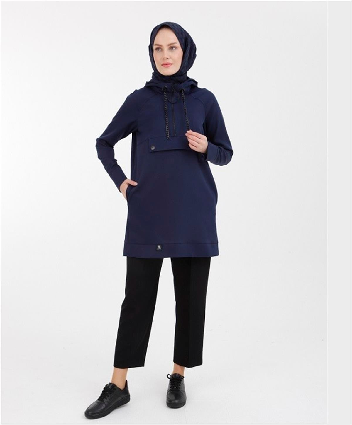 Armine 22KT436 Trend Tunik Lacivert