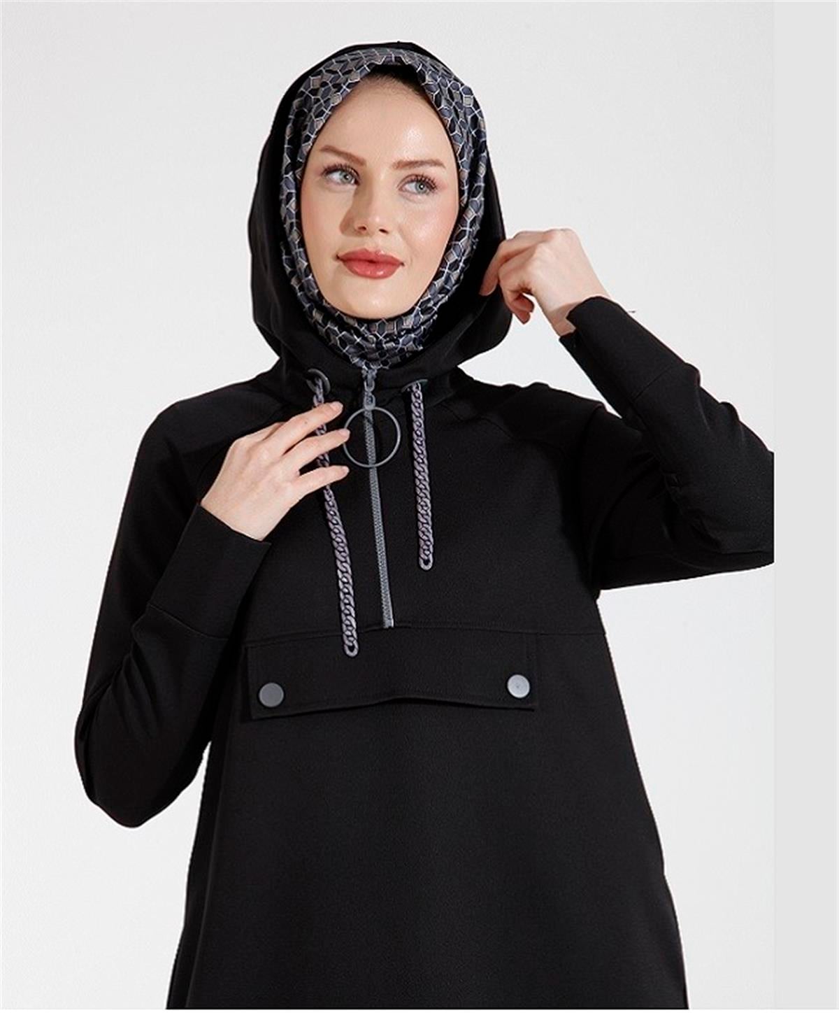 Armine 22KT436 Trend Tunik Siyah