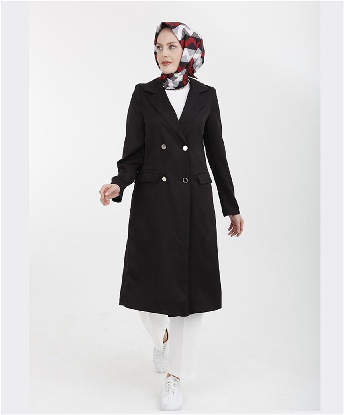 Armine 22yt508-1 Kadın Blazer Ceket Siyah