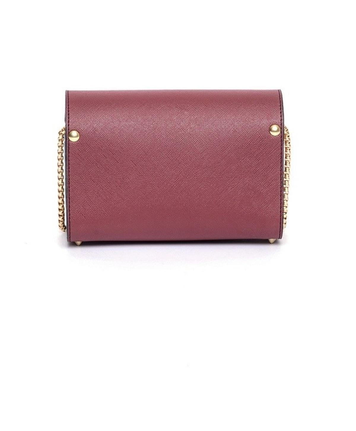 Armine 258 Ahşap Çanta Bordo
