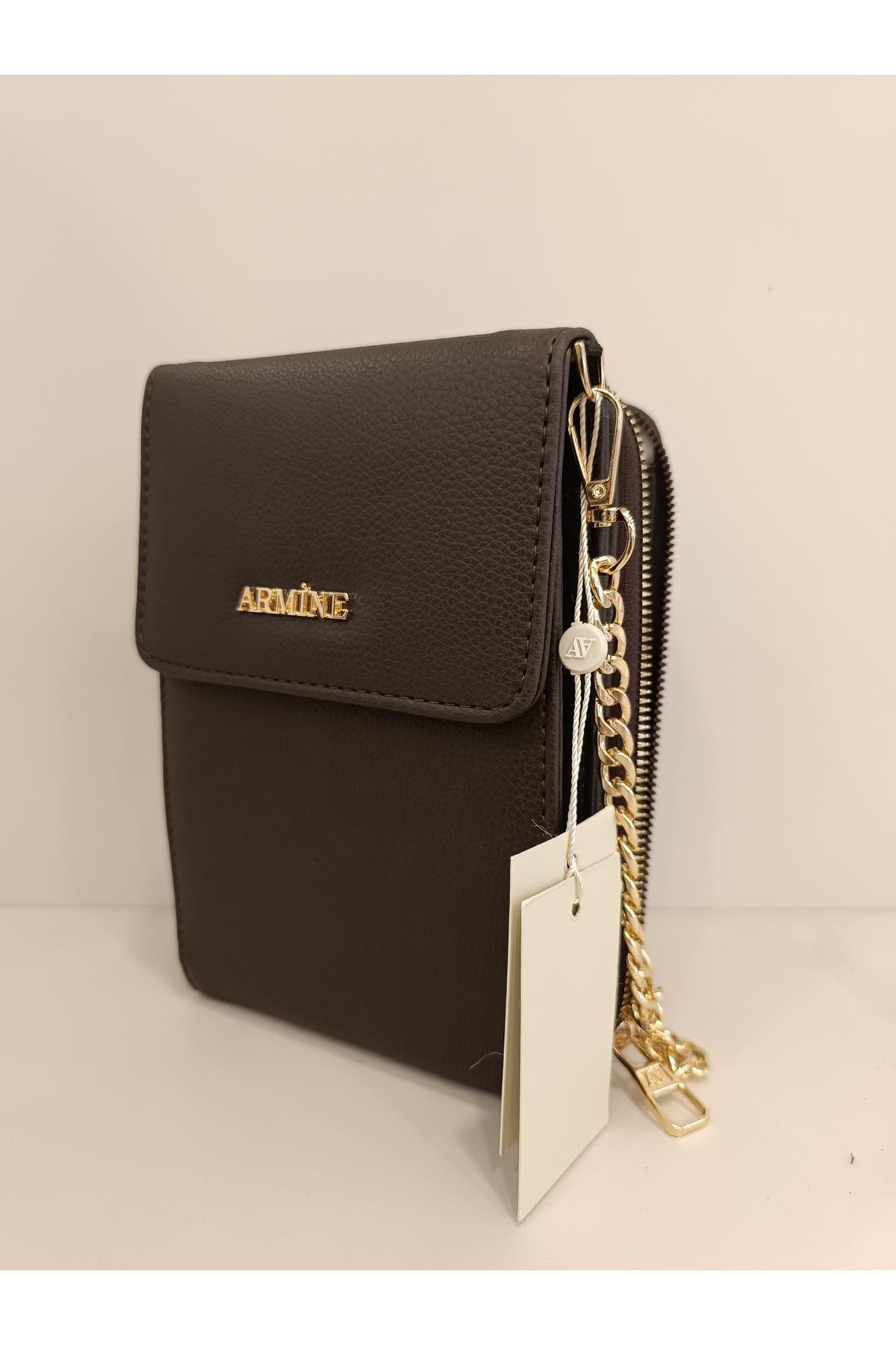 Armine 266 Bayan Çanta Kahve Pia Çanta
